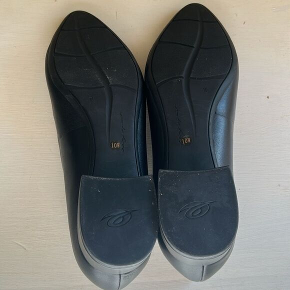 Easy Spirt Slip On Comfort Black Leather Pumps Women’s 10 W New No Box - Picture 11 of 12